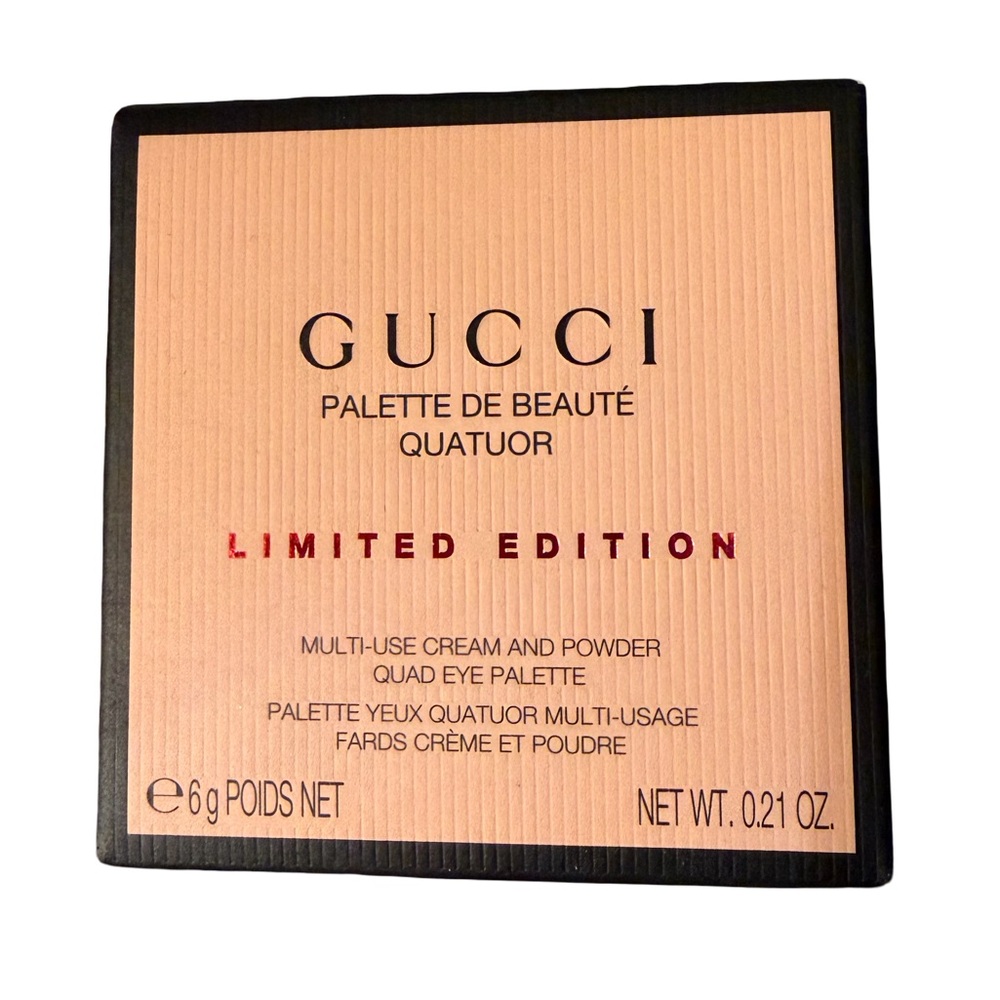 Gucci Limited Edition Eye Shadow Palette NIB